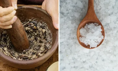 Tại sao bạn nên cho thêm chút muối khi giã cua đồng?