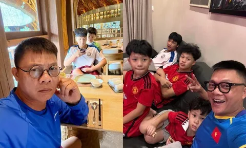 Gia đình BTV Quang Minh "chia bè chia phái" mùa World Cup: Các con người mê Messi, người thần tượng Ronaldo, suốt ngày khẩu chiến