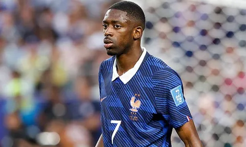 Deschamps lên tiếng bảo vệ Dembele sau trận thắng Iraq