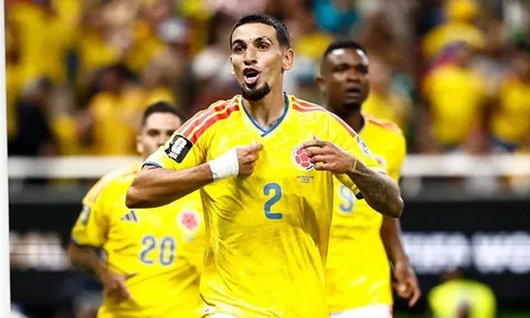 Munoz tỏa sáng đưa Colombia thẳng tiến vòng loại trực tiếp World Cup 2026