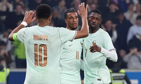 Mbappe không còn đơn độc trên hàng công tuyển Pháp