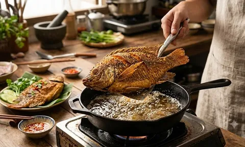 Cách rán cá giòn tan, không bắn dầu, không sát chảo: Mẹo nhỏ cực đơn giản