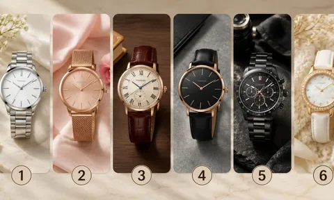 Chọn 1 chiếc đồng hồ đeo tay bạn thích nhất: Khám phá phong cách sống phù hợp với bạn