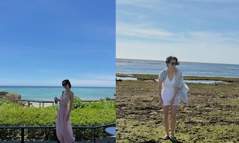 Son Ye Jin gây chú ý với phong cách nghỉ dưỡng trẻ trung