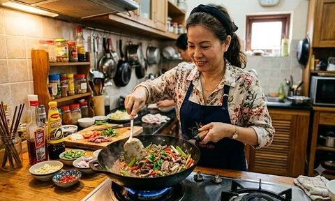 Tại sao xào thịt bò bắt buộc phải dùng lửa to?