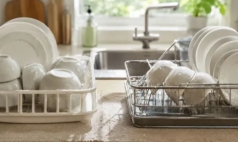 Vì sao nhiều gia đình bỏ thói quen úp bát đĩa ngay sau khi rửa?