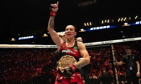 Trận đấu chia tay của huyền thoại Cris Cyborg chính thức ấn định tại PFL Tampa ngày 22 tháng 8