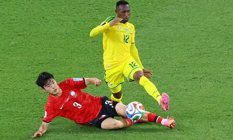Nam Phi 1-0 Hàn Quốc: Maseko mở tỷ số