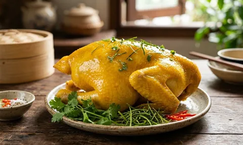 Cách luộc gà da vàng óng, căng bóng như ngoài hàng chỉ với vài mẹo đơn giản
