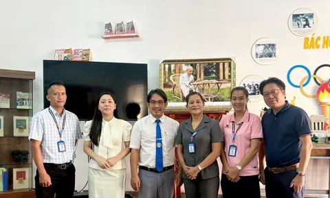 Khảo sát cơ sở vật chất, thúc đẩy hợp tác phát triển Taekkyon tại Trường THPT Chuyên Năng khiếu TDTT Nguyễn Thị Định