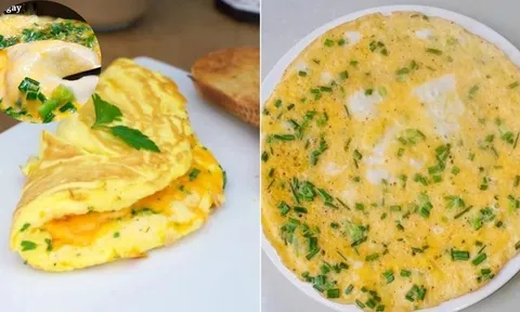 Rán trứng thêm vài giọt này vào: Trứng ngon, phồng xốp nở gấp đôi