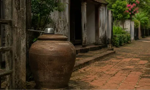 Vì sao nhiều gia đình xưa luôn có một chum nước trước cổng, có phải chỉ để đựng nước dùng?