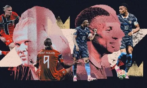Haaland và Mbappe phô diễn hai thái cực tại World Cup