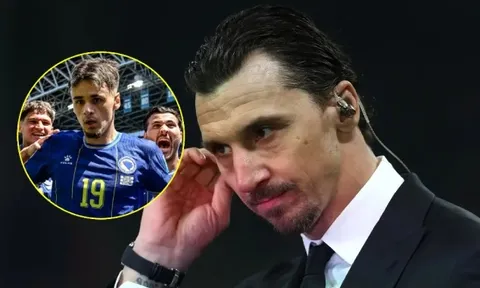 Ibrahimovic rơi nước mắt khi Bosnia lọt vòng knock-out World Cup 2026