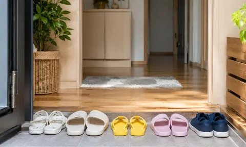 Cách để dép ở cửa có thể tiết lộ điều gì về bạn? Một thói quen nhỏ nhưng chứa nhiều tín hiệu thú vị