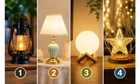 Chọn 1 ngọn đèn bạn ấn tượng nhất để xem bạn cần phá bỏ điều gì để hạnh phúc hơn
