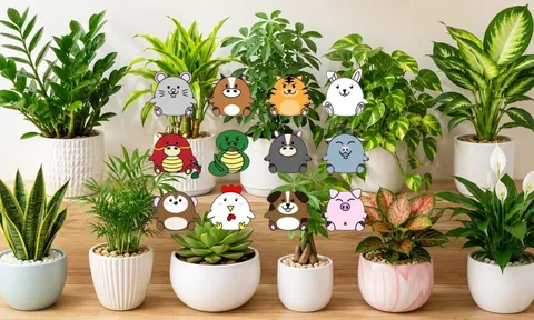 Gợi ý chọn cây cảnh phong thủy phù hợp cho từng con giáp để hút tài lộc, tạo không gian sống hài hòa
