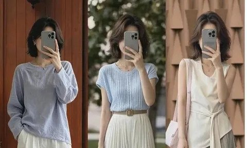 Phong cách tối giản thanh lịch lên ngôi trong mùa hè với gam màu dịu nhẹ và phom dáng thoải mái