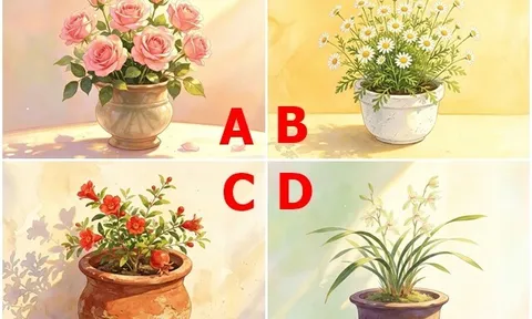 Trắc nghiệm: Chọn một chậu hoa để khám phá “bộ mặt thật” của bạn trong tình yêu
