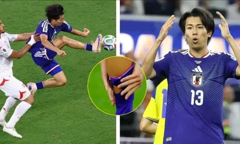 Keito Nakamura bị bắt rời sân để thay tất, chủ tịch JFA chỉ trích trọng tài