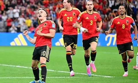 Hủy diệt New Zealand 5-1, tuyển Bỉ chiếm ngôi đầu bảng G