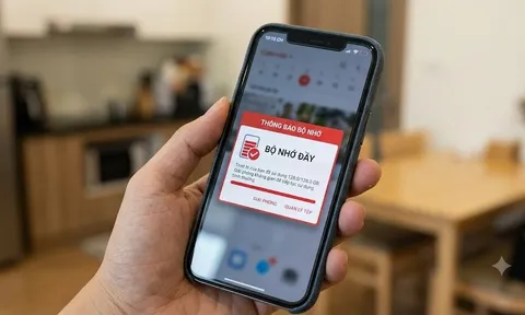 Điện thoại báo "Bộ nhớ đầy"? Lưu ngay 6 cách giải phóng dung lượng cực nhanh và hiệu quả