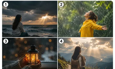 Hình ảnh bạn chọn có thể tiết lộ điều giúp bạn vượt qua giông bão cuộc đời