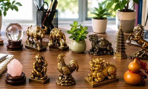  12 con giáp nên đặt gì trên bàn làm việc? Gợi ý vật phẩm phong thủy thu hút năng lượng tích cực