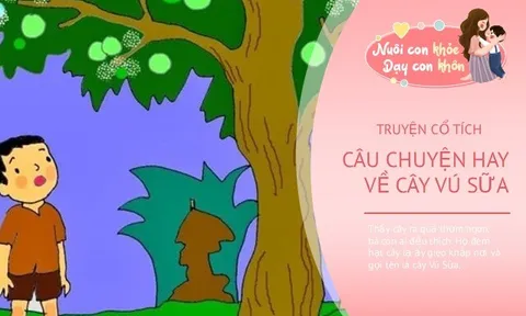Truyện cổ tích: Sự tích cây vú sữa