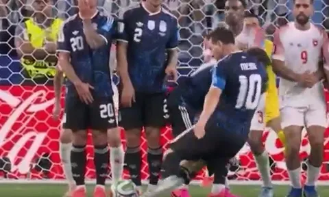 Jordan 1-3 Argentina: Messi ghi bàn