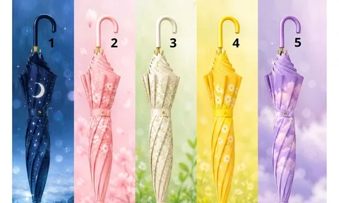 Chọn 1 chiếc ô che mưa bạn muốn dùng nhất: Điều thú vị nào sắp tìm đến với bạn?