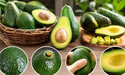 Mẹo chọn quả bơ ngon, ruột chín vàng: Nhìn 4 dấu hiệu này trước khi mua, tránh quả sượng hoặc thâm đen