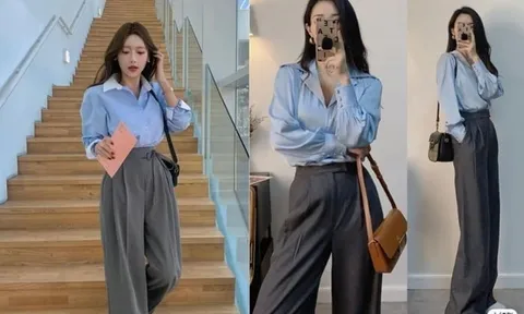 Muốn mặc quần kaki, quần xám hay quần trắng đẹp hơn? Bí quyết nằm ở cách phối màu trang phục