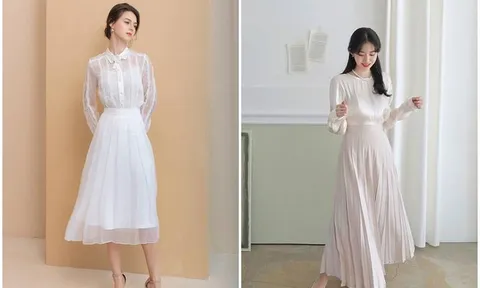 Váy trắng mùa hè – lựa chọn giúp phụ nữ ngoài 40 tuổi ghi điểm với vẻ ngoài thanh lịch và trẻ trung