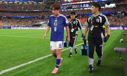 Nhật Bản mất Takefusa Kubo ở đại chiến Brazil