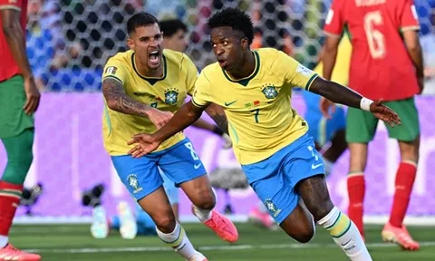 Vinicius Junior trở thành hạt nhân trong giấc mơ World Cup của Brazil