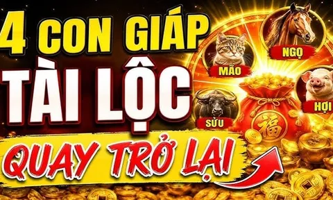 4 con giáp Lật Ngược Thế Cờ, 10 ngày tới Tài Lộc quay trở lại