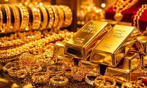 Bảng giá vàng 9999 24K 18K SJC DOJI PNJ hôm nay 29/6/2026