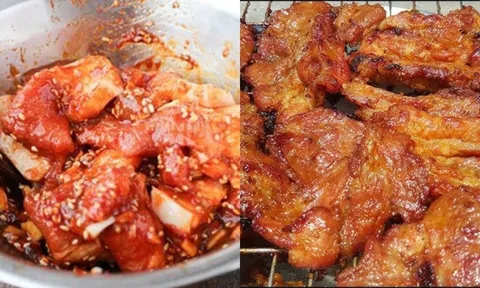 Bỏ thứ này vào ướp thịt nướng, thịt mềm tan không khô dai, ăn rồi nhớ mãi