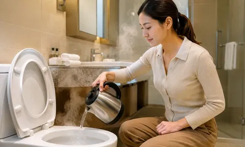 Vừa nhận phòng khách sạn, nhiều người đổ ngay một ấm nước sôi vào bồn cầu: Vì sao lại vậy?