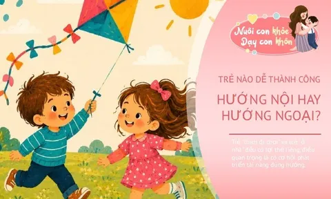Trẻ hay ra ngoài và trẻ “thích ở nhà” có sự khác biệt về thành công khi lớn lên