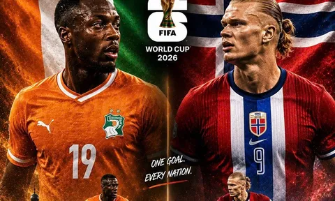 Soi trận Bờ Biển Ngà vs Na Uy: Haaland phá khối bê tông