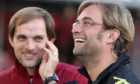 Ở Đức, Thomas Tuchel vẫn đứng dưới cái bóng của Jurgen Klopp