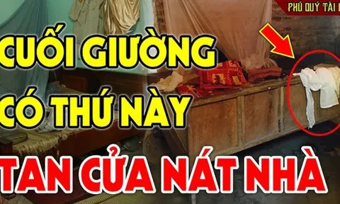 3 thứ đặt trên giường ngủ mất lộc, ốm người