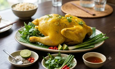 Học ngay cách luộc gà da vàng óng, chín đều, không đỏ xương từ đầu bếp