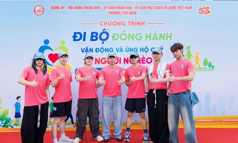 UPRIZE lan tỏa năng lượng tích cực tại chương trình đi bộ đồng hành gây quỹ “Vì người nghèo”