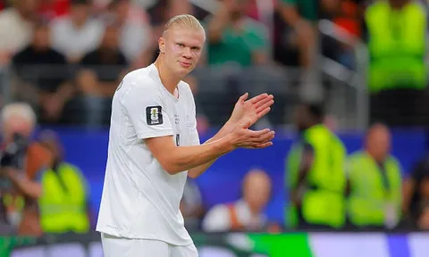 Haaland phát cuồng khi chạm trán Brazil