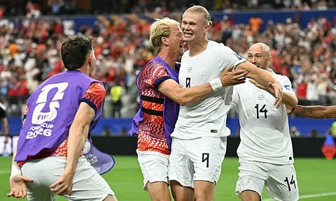 Chấm điểm tuyển Na Uy: Đầu tàu Haaland; Nusa bùng nổ