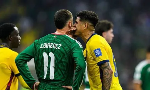 Hincapie là cầu thủ thứ 2 nhận thẻ đỏ vì lỗi che miệng tại World Cup