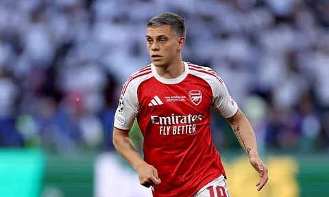 Arsenal cân nhắc tương lai của Leandro Trossard